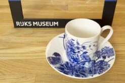 Espresso Set, Delfts Blauwe Vogels, Rijksmuseum -Kookgerei Koning Verkoop 1200x798 7