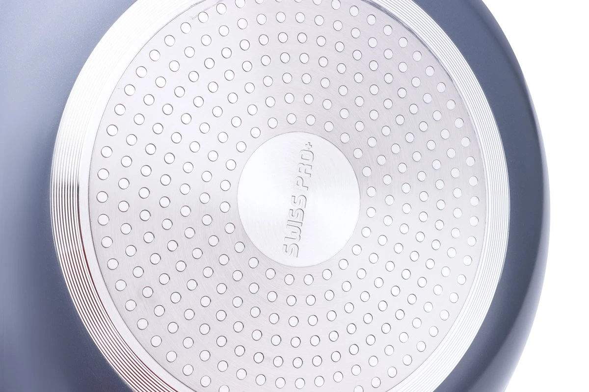 Swiss Pro+ - Koekenpannenset - 3 Delig - Keramisch - Inductie - Milieuvriendelijk - PFAS - PFOA Vrij - Sapphire Green 10 Swiss Pro+ - Koekenpannenset - 3 Delig - Keramisch - Inductie - Milieuvriendelijk - PFAS - PFOA Vrij - Sapphire Green - Afbeelding 10