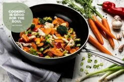 ISENVI Victoria Forged Keramische Wokpan Met Deksel 32CM - RVS Greep -Kookgerei Koning Verkoop 1200x799 179