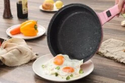 Royalty Line Inductie Pannenset - Luxe 14-delige Pannenset Marmeren Coating - Pannen Met Afneembare Handvaten - Oven-Ready - PFAS-Vrij - Voor Alle Warmtebronnen - Afneembare Koudgrepen - Antiaanbaklaag - Koekenpan Met Glazen Deksels - Roze -Kookgerei Koning Verkoop 1200x799 203