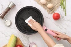 Royalty Line Inductie Pannenset - Luxe 14-delige Pannenset Marmeren Coating - Pannen Met Afneembare Handvaten - Oven-Ready - PFAS-Vrij - Voor Alle Warmtebronnen - Afneembare Koudgrepen - Antiaanbaklaag - Koekenpan Met Glazen Deksels - Roze -Kookgerei Koning Verkoop 1200x799 205