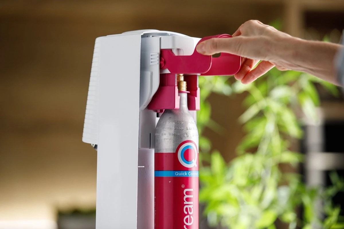 SodaStream TERRA - Wit - Incl. Quick Connect Koolzuurcilinder 3 SodaStream TERRA - Wit - Incl. Quick Connect Koolzuurcilinder - Afbeelding 3