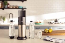 SodaStream DUO - Zwart - Incl. Quick Connect Koolzuurcilinder - Met 1 Glazen En 1 Herbruikbare Plastic Fles -Kookgerei Koning Verkoop 1200x799 288