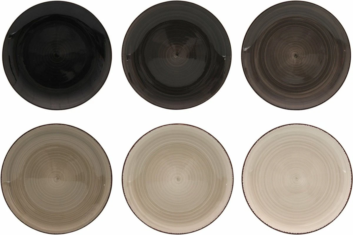 Studio Tavola Ontbijtborden Ocean Blue ø 19 Cm - 6 Stuks 8 Studio Tavola Ontbijtborden Ocean Blue ø 19 Cm - 6 Stuks - Afbeelding 8