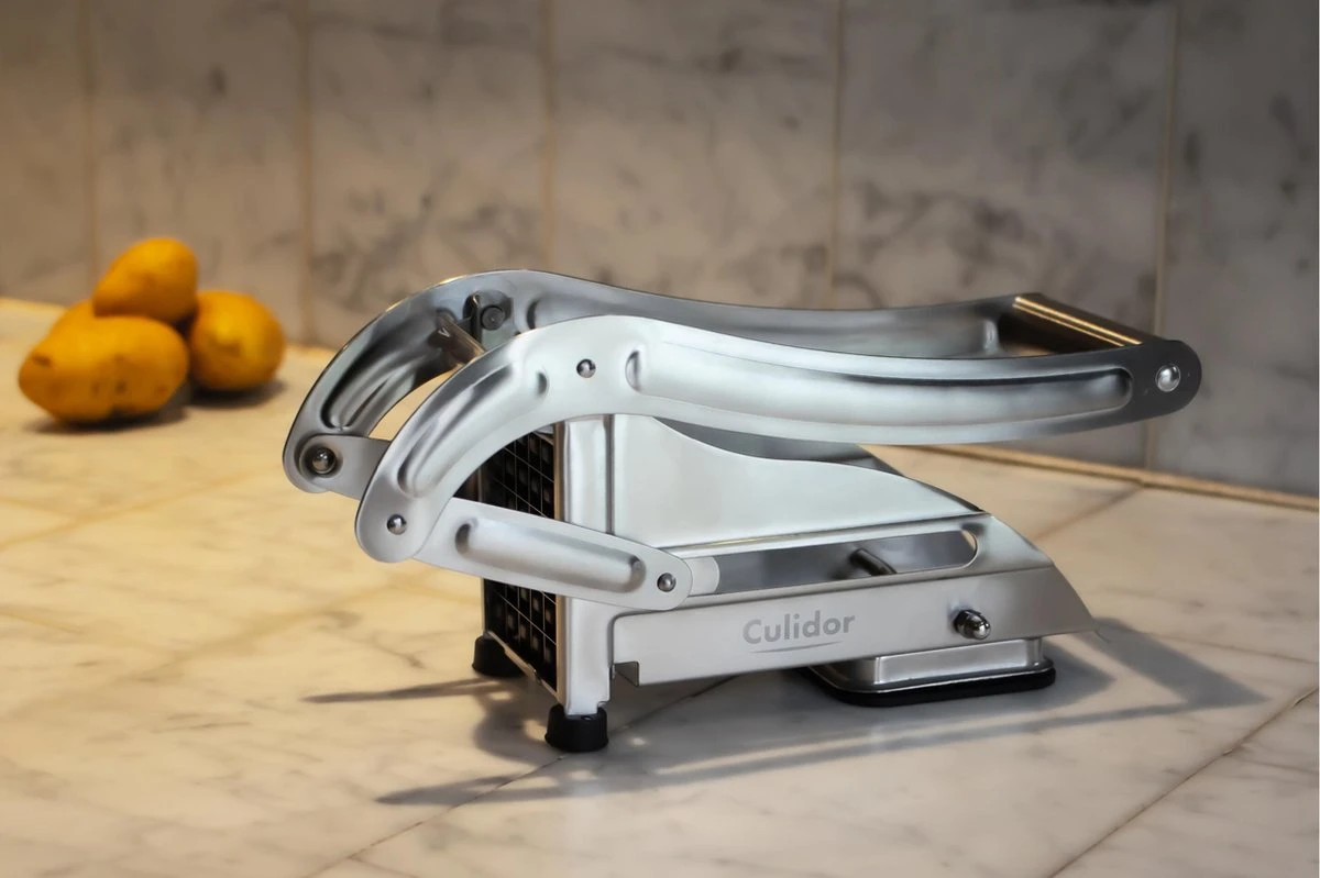 Culidor Frietsnijder - Patatsnijder - Fritessnijder - RVS - 2 Snijvormen 4 Culidor Frietsnijder - Patatsnijder - Fritessnijder - RVS - 2 Snijvormen - Afbeelding 4