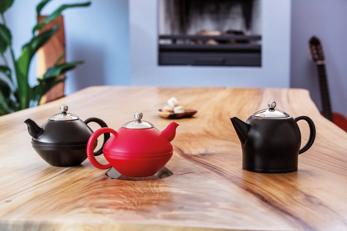 Bredemeijer Theepot Minuet Ceylon 1,4L Dubbelwandig - Zwart 4 Bredemeijer Theepot Minuet Ceylon 1,4L Dubbelwandig - Zwart - Afbeelding 4