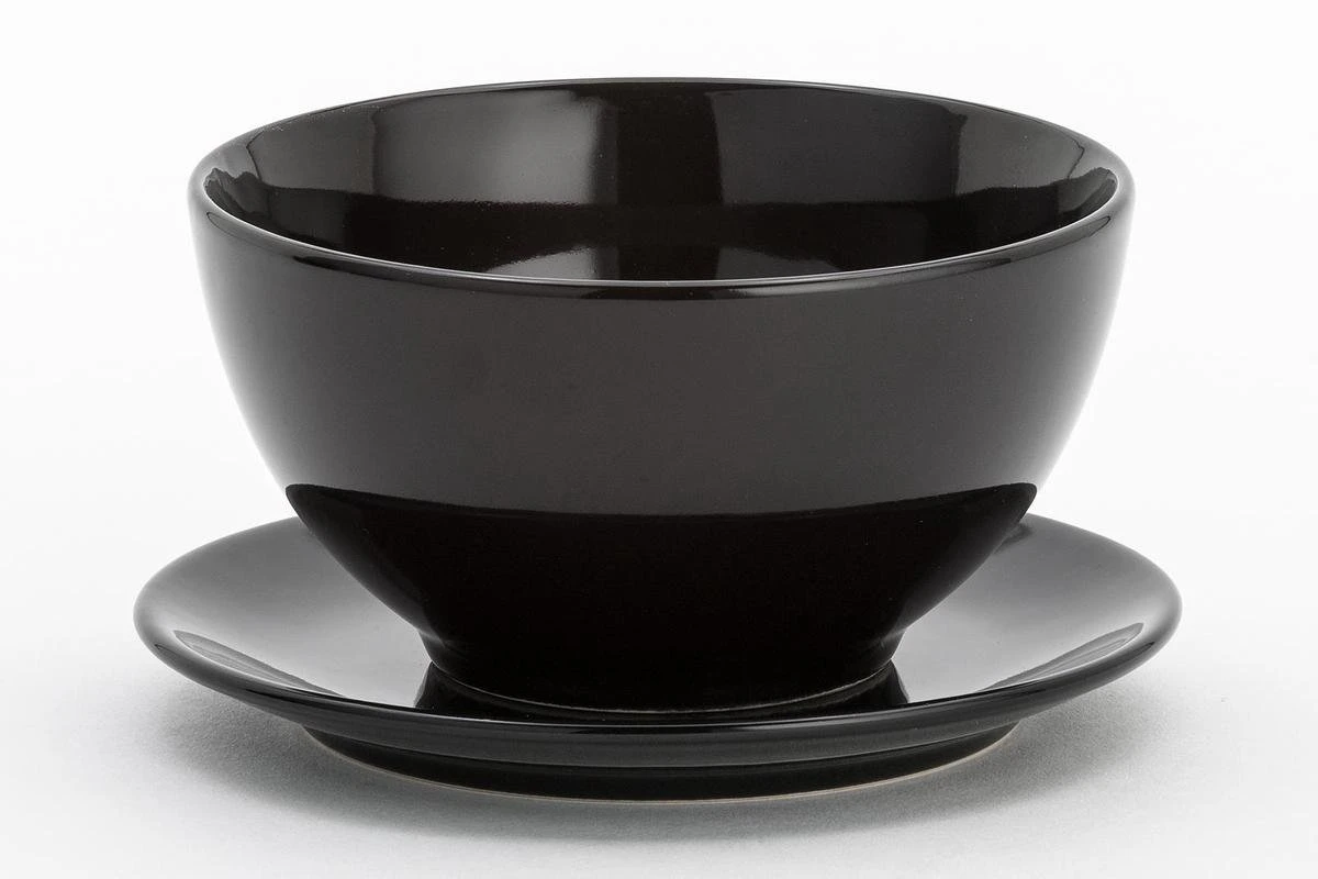 Lite-Body Kom Groot - Ø14,5cm/500 Ml - Mystique Zwart - Set Van 6 2 Lite-Body Kom Groot - Ø14,5cm/500 Ml - Mystique Zwart - Set Van 6 - Afbeelding 2