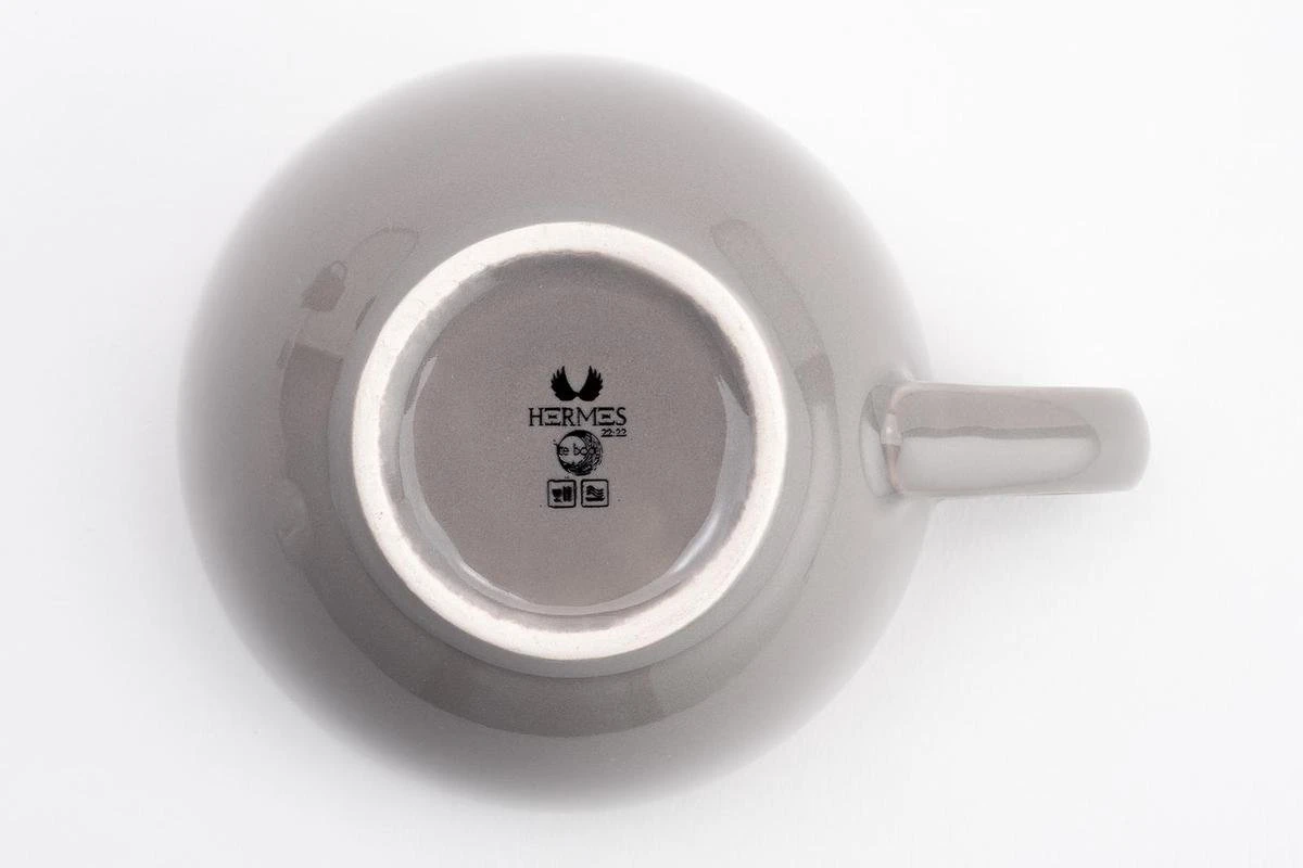 Lite-Body Hermes Soepkom Met Oor - Set Van 6 Stuks - 12 Cm/30 Cl - Aardewerk - Grijs 4 Lite-Body Hermes Soepkom Met Oor - Set Van 6 Stuks - 12 Cm/30 Cl - Aardewerk - Grijs - Afbeelding 4