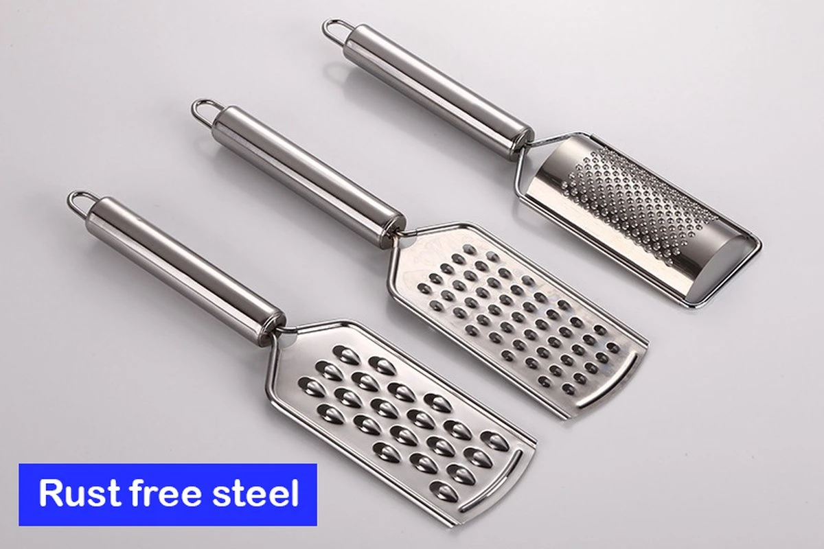 JL Cuisine Rasp - Handrasp - Citroenrasp - Kaasrasp - Gemberrasp - Knoflookrasp - Brede Rasp - RVS Rasp - Groenterasp - Keukenrasp 5 JL Cuisine Rasp - Handrasp - Citroenrasp - Kaasrasp - Gemberrasp - Knoflookrasp - Brede Rasp - RVS Rasp - Groenterasp - Keukenrasp - Afbeelding 5