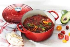 Le Creuset Signature Braadpan - 4,2 L - 24 Cm - Kersenrood -Kookgerei Koning Verkoop 1200x800 396