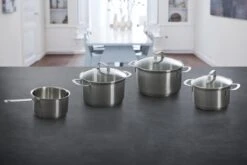 BK Bistro Pannenset - 4-delig - RVS - Glazen Deksel - Inductie 16 BK Bistro Pannenset - 4-delig - RVS - Glazen Deksel - Inductie -Kookgerei Koning Verkoop 1200x800 421