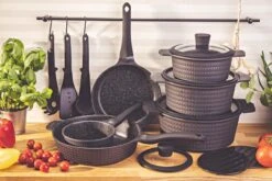 Edënbërg Gray Line - 15-delige Luxe Pannenset Van Gesmeed Aluminium -Kookgerei Koning Verkoop 1200x800 538