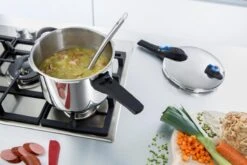 BK Snelkookpan 22 Cm / 6L - RVS - Glans - Inductie -Kookgerei Koning Verkoop 1200x800 604