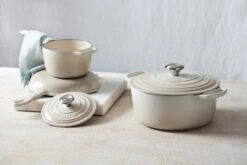 Le Creuset Steelpan - Met Deksel - Tradition - Meringue - ø 18 Cm / 1.8 Liter -Kookgerei Koning Verkoop 1200x800 617