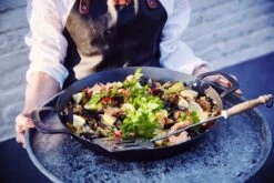 BK Black Steel Paellapan - Ø 38 Cm 14 BK Black Steel Paellapan - Ø 38 Cm -Kookgerei Koning Verkoop 1200x800 624