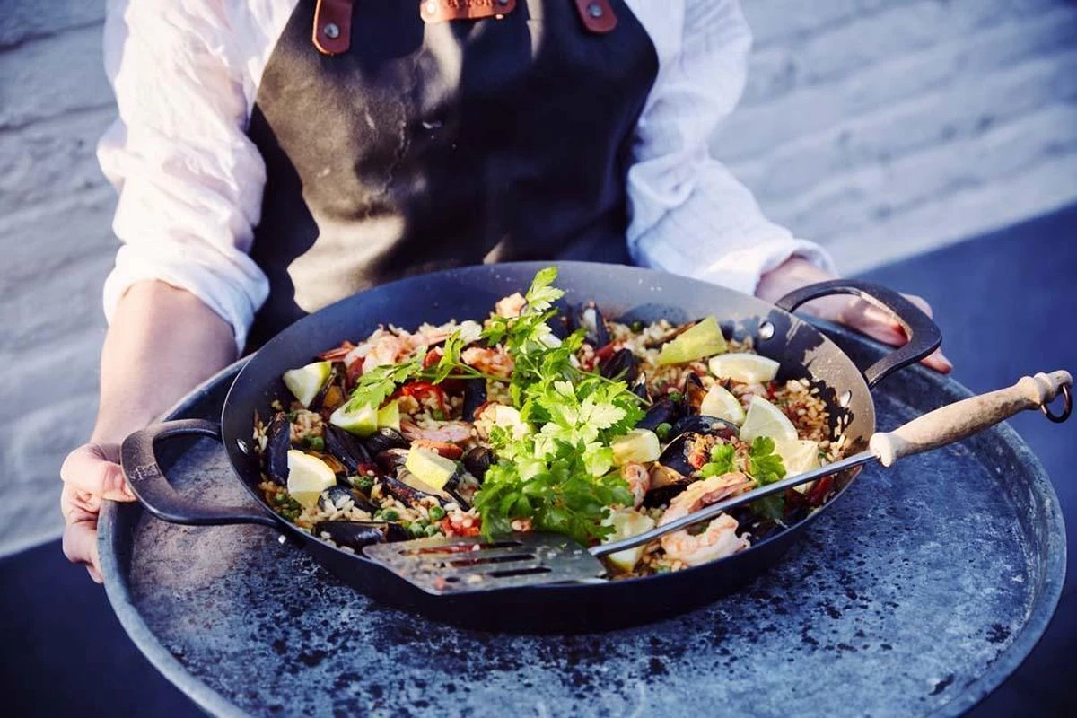 BK Black Steel Paellapan - Ø 38 Cm 6 BK Black Steel Paellapan - Ø 38 Cm - Afbeelding 6