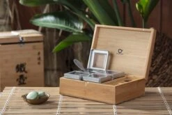 Bredemeijer - Theedoos Naturel Bamboe +4 Blikjes +lepel 10 Bredemeijer - Theedoos Naturel Bamboe +4 Blikjes +lepel -Kookgerei Koning Verkoop 1200x800 713