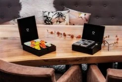 Bredemeijer - Theedoos + 4 Blikjes En Lepel Bamboe Zwart -Kookgerei Koning Verkoop 1200x800 722