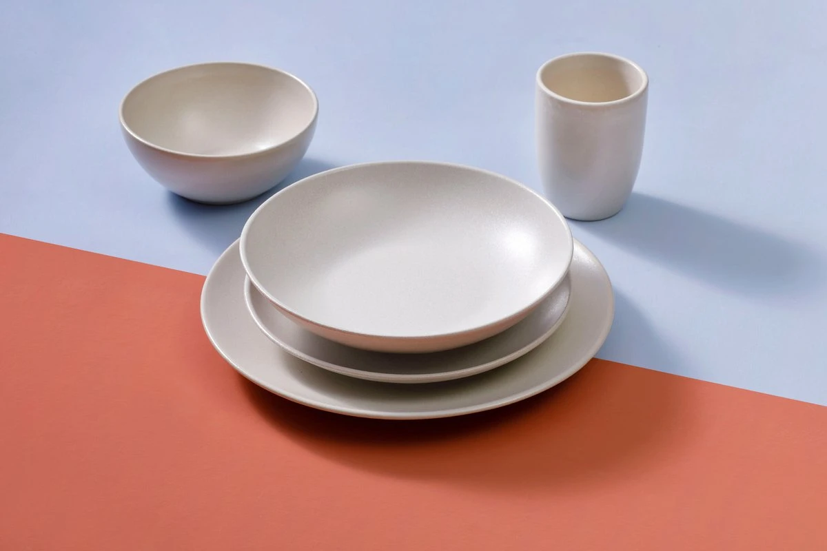 Mammoet Serviesset Spirit Stoneware 6-persoons 24-delig Offwhite 7 Mammoet Serviesset Spirit Stoneware 6-persoons 24-delig Offwhite - Afbeelding 7