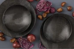 Palmer Schaal Leaf 19 Cm Zwart Stoneware 1 Stuk(s) 6 Palmer Schaal Leaf 19 Cm Zwart Stoneware 1 Stuk(s) -Kookgerei Koning Verkoop 1200x802 13