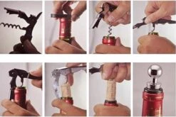 Kurkentrekker - Wijnopener - Bieropener - Kelnermes - Flesopener- Bierflesopener - Volledig RVS -Kookgerei Koning Verkoop 1200x802 24