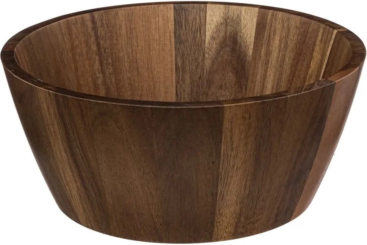 Secret De Gourmet Salade Schaal/slakom Alicante - Acaciahout - D28 Cm 1 Secret De Gourmet Salade Schaal/slakom Alicante - Acaciahout - D28 Cm