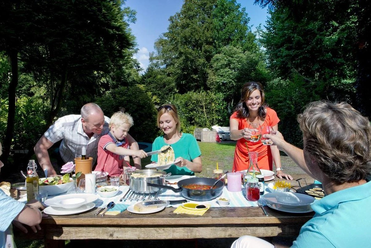 BK Easy Basic Ceramic Hapjespan Ø 28 Cm - Met Glazen Deksel - PFAS-vrij 3 BK Easy Basic Ceramic Hapjespan Ø 28 Cm - Met Glazen Deksel - PFAS-vrij - Afbeelding 3