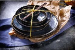 Palmer Serviesset Eccentric Stoneware 6-persoons 24-delig Blauw -Kookgerei Koning Verkoop 1200x807 1