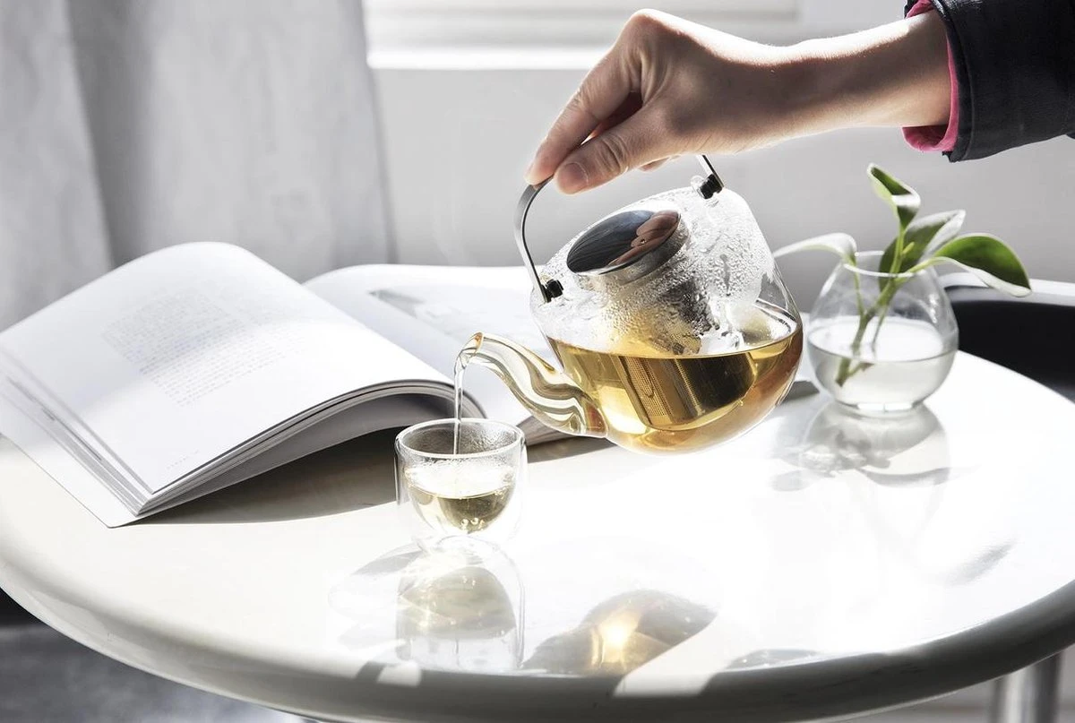 Viva Scandinavia Bjorn Theepot - Glas - Met Filter - 1,2 L - Transparant 8 Viva Scandinavia Bjorn Theepot - Glas - Met Filter - 1,2 L - Transparant - Afbeelding 8