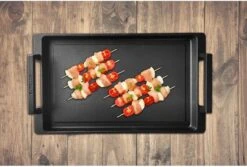Eurolux Teppanyaki Plaat Met Grepen - 41 X 24 X 2.5 Cm - Zwart - Aluminium - Geschikt Voor Alle Warmtebronnen 14 Eurolux Teppanyaki Plaat Met Grepen - 41 X 24 X 2.5 Cm - Zwart - Aluminium - Geschikt Voor Alle Warmtebronnen -Kookgerei Koning Verkoop 1200x809 12