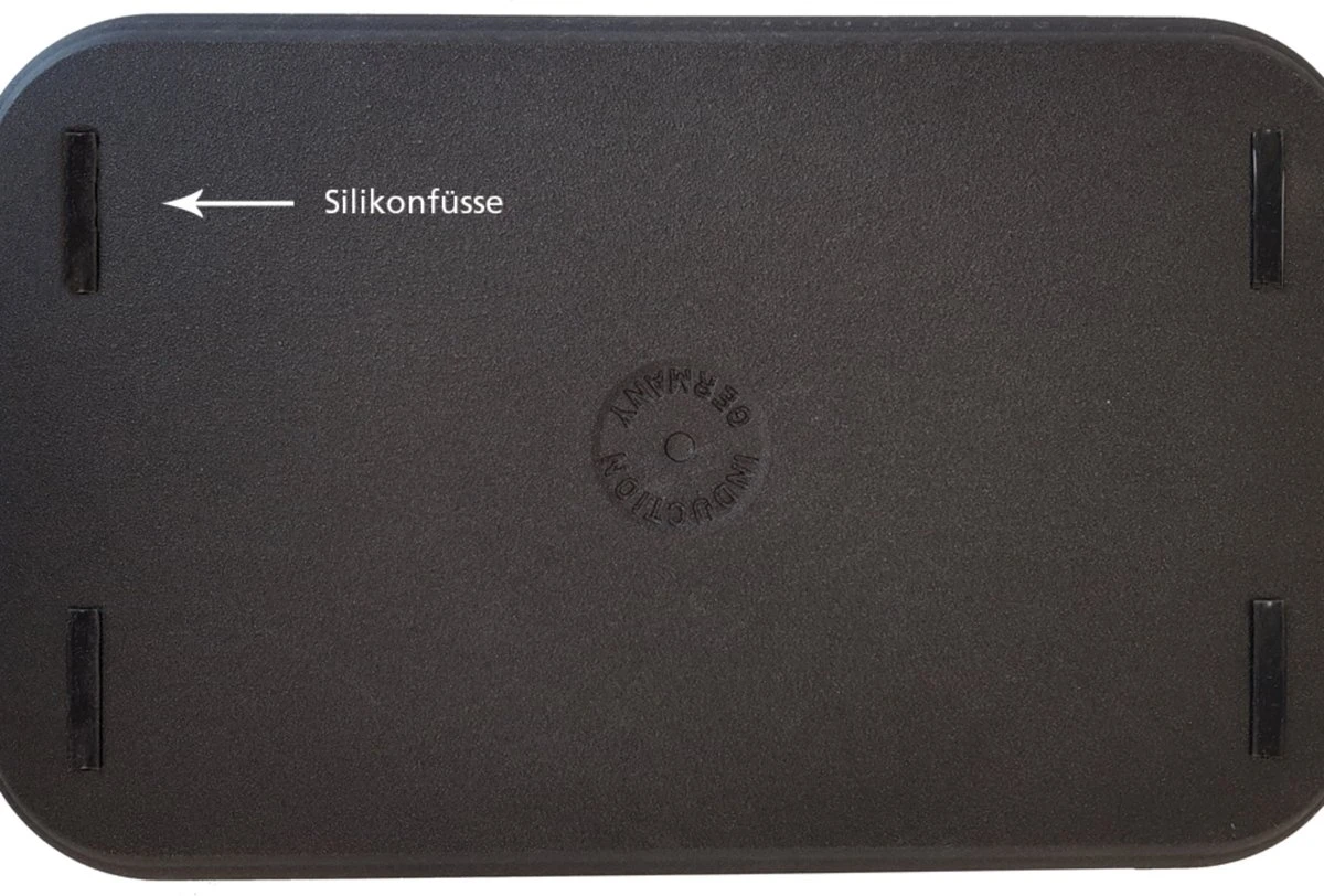 Eurolux Grillplaat Met Grepen - 41 X 24 X 2.5 Cm - Zwart - Aluminium - Geschikt Voor Alle Warmtebronnen 8 Eurolux Grillplaat Met Grepen - 41 X 24 X 2.5 Cm - Zwart - Aluminium - Geschikt Voor Alle Warmtebronnen - Afbeelding 8