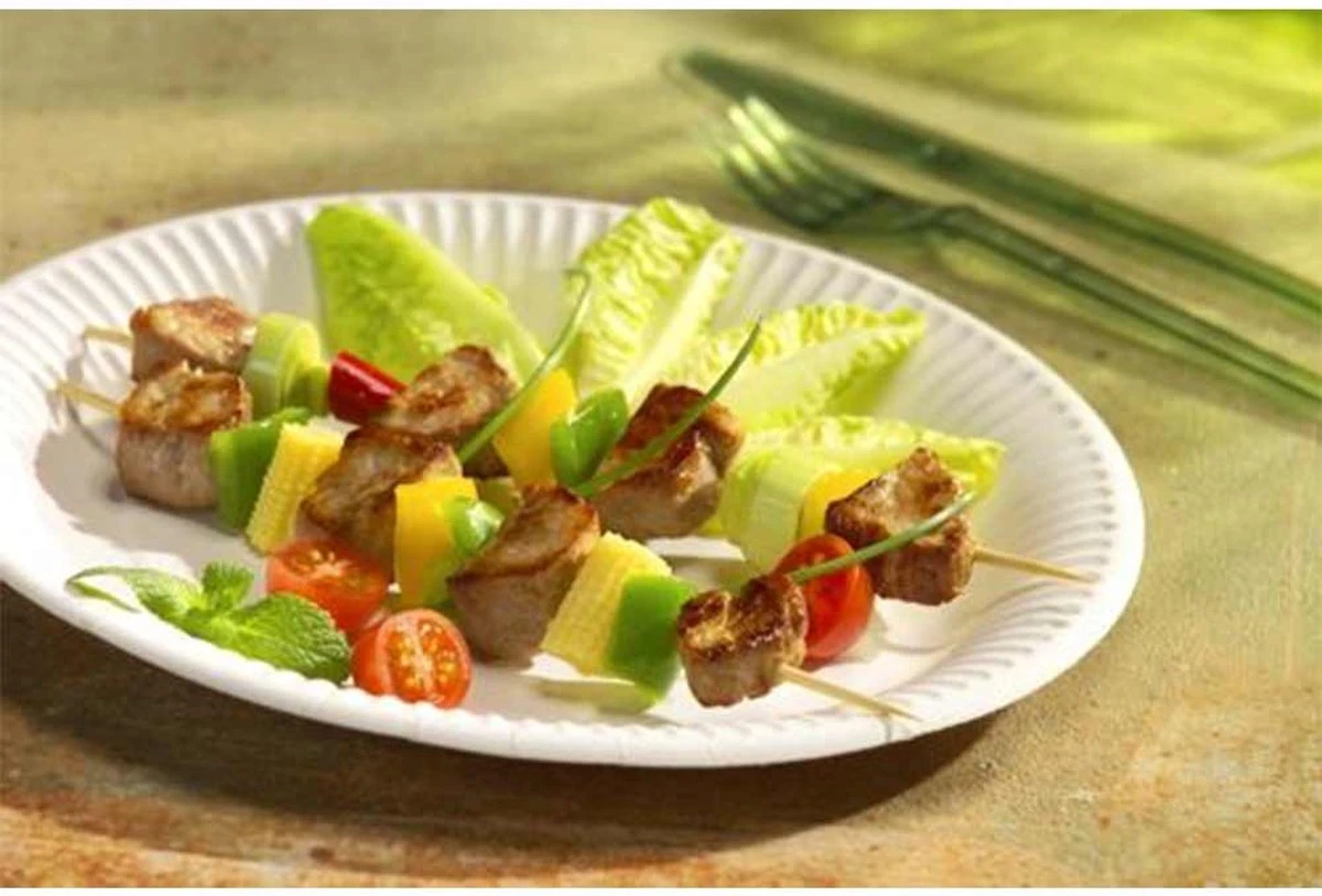 Kartonnen Bordjes Wit Ø23 Cm - Wegwerp Bord - Feest/Verjaardag - 100 Stuks 4 Kartonnen Bordjes Wit Ø23 Cm - Wegwerp Bord - Feest/Verjaardag - 100 Stuks - Afbeelding 4