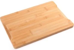 Snijplank Van Bamboe Met Sapgeul - Cutting Board - Hakblok - Groot Formaat - Luxe Design - Hout - 37x25x2cm -Kookgerei Koning Verkoop 1200x819 13