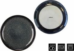 Palmer Serviesset Eccentric Stoneware 6-persoons 24-delig Blauw -Kookgerei Koning Verkoop 1200x822 1