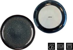 Palmer Serviesset Eccentric Stoneware 6-persoons 24-delig Blauw -Kookgerei Koning Verkoop 1200x822