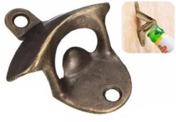 Flesopener Muur Brons - Wandflesopener - Flesopener -Kookgerei Koning Verkoop 1200x831 13