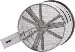 Professionele RVS Meelzeef - Bloemzeef - Poedersuikerzeef - Suikerzeef - Bakgerei - Stooier - Keuken Tafel -Roestvrij Staal - Draai Meel Zeef - Bloem Zeef - Poedersuiker Zeef - 21 Professionele RVS Meelzeef - Bloemzeef - Poedersuikerzeef - Suikerzeef - Bakgerei - Stooier - Keuken Tafel -Roestvrij Staal - Draai Meel Zeef - Bloem Zeef - Poedersuiker Zeef - -Kookgerei Koning Verkoop 1200x834 7