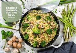 ISENVI Murray Keramische Wokpan Met Deksel 36 CM - RVS Greep 10 ISENVI Murray Keramische Wokpan Met Deksel 36 CM - RVS Greep -Kookgerei Koning Verkoop 1200x838 13