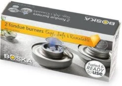 Boska Fondue Branders Veilig - Inclusief Brandvloeistof - Voor Fondueset - Zilver -Kookgerei Koning Verkoop 1200x848 4