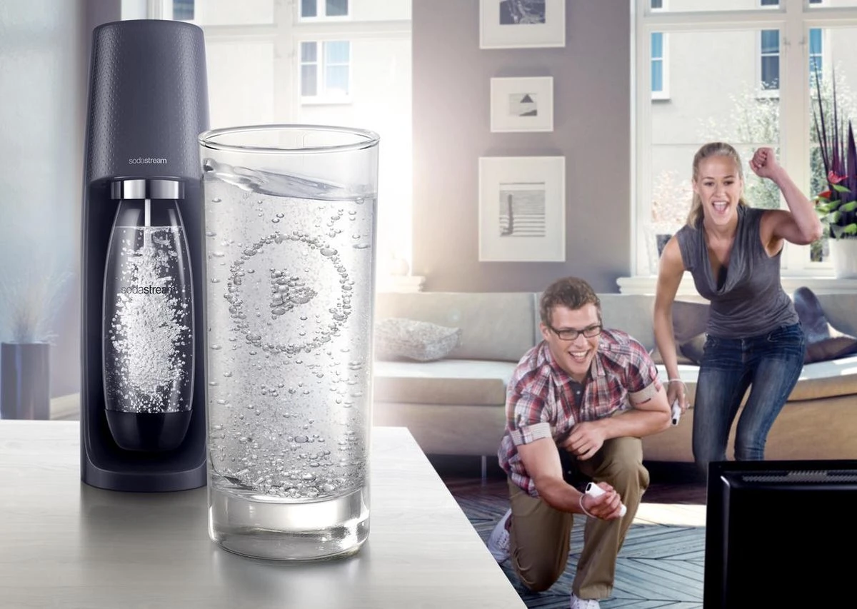 SodaStream Spirit Bruiswatertoestel - Zwart - Incl Koolzuurcilinder 9 SodaStream Spirit Bruiswatertoestel - Zwart - Incl Koolzuurcilinder - Afbeelding 9
