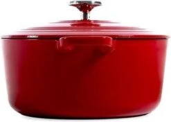 BK Bourgogne Braadpan Ø 24 Cm - Rood - Gietijzer - Inductie 13 BK Bourgogne Braadpan Ø 24 Cm - Rood - Gietijzer - Inductie -Kookgerei Koning Verkoop 1200x855 6
