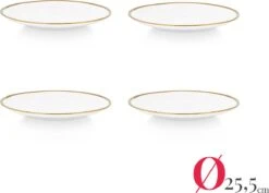 Vtwonen Serviesset - Wit-Goud - Porselein - 24-delig -Kookgerei Koning Verkoop 1200x860 3