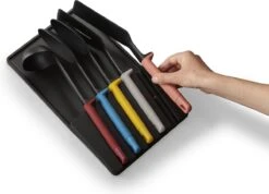 Store Keukenhulpen Met Houder, Set Van 5 Stuks, Warm Gekleurd - Joseph Joseph | Elevate -Kookgerei Koning Verkoop 1200x863