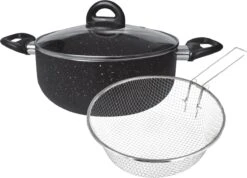 Platinum Frituurpan 24 Cm 6,6 Liter RVS/Glas 3-delig -Kookgerei Koning Verkoop 1200x865 9