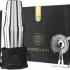 BarDeluxe® Bosten Shaker Cocktail Set - 5-Delig - Boston Shaker - Cocktail Set - Cocktail Stamper - Cocktail Zeef - Bar Lepel - Inclusief Receptenboek + Bewaarhoes - Cocktail Set Zilver
