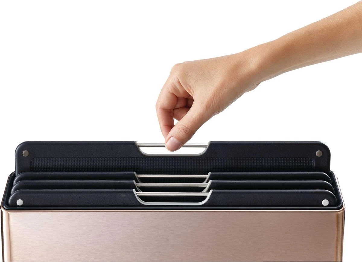 Joseph Joseph JosephJoseph - Folio - Steel - Snijplank - In Houder - Groot - Set Van 5 Stuks - Rose Goud 10 Joseph Joseph JosephJoseph - Folio - Steel - Snijplank - In Houder - Groot - Set Van 5 Stuks - Rose Goud - Afbeelding 10