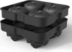 TDR - Siliconen Ijsblokjesvorm - Ijsbal Maker Met Deksel - Ijsklontjes Maken - 4 Vormen - Thema: Roos -Kookgerei Koning Verkoop 1200x870 3