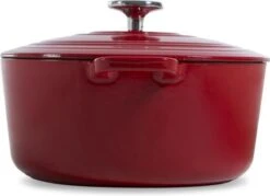 BK Bourgogne Braadpan Ø 28 Cm - Rood - Gietijzer - Inductie -Kookgerei Koning Verkoop 1200x872 12