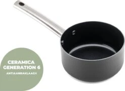 ISENVI Murray Keramische Sauspan 16 CM - RVS Greep 13 ISENVI Murray Keramische Sauspan 16 CM - RVS Greep -Kookgerei Koning Verkoop 1200x873 10