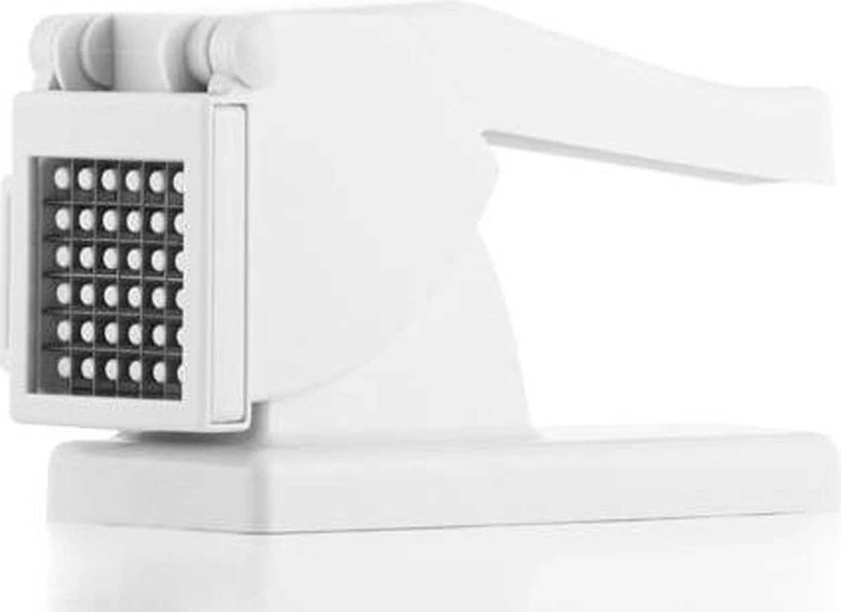 Excellent Houseware Aardappelsnijder - Friet - Snijder - Wit - Groente - Snijder - RVS - Keukengerei 2 Excellent Houseware Aardappelsnijder - Friet - Snijder - Wit - Groente - Snijder - RVS - Keukengerei - Afbeelding 2